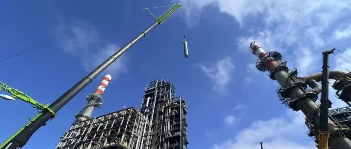 检修进行时｜重整装置反应器核心内构件更换攻坚告捷