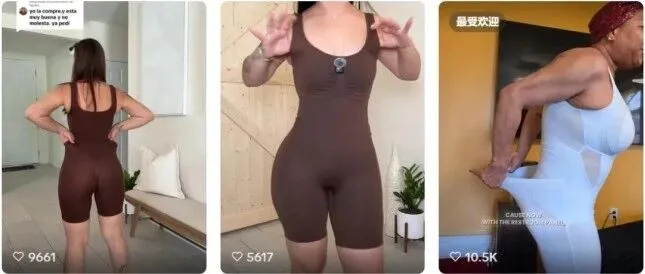 TikTok塑身衣杀出销量王，上线4个月卖出64600件！