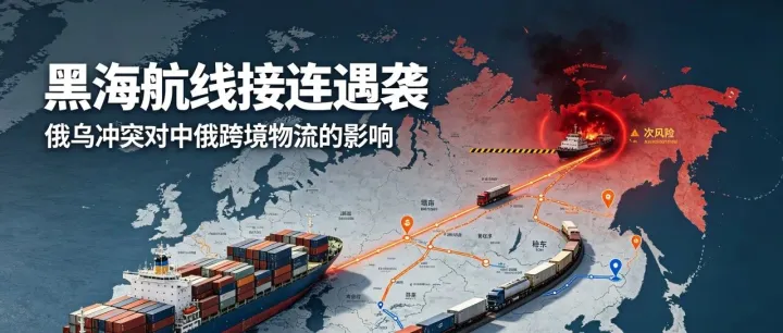 黑海航线接连遇袭！一文看懂俄乌冲突对中俄跨境物流的影响