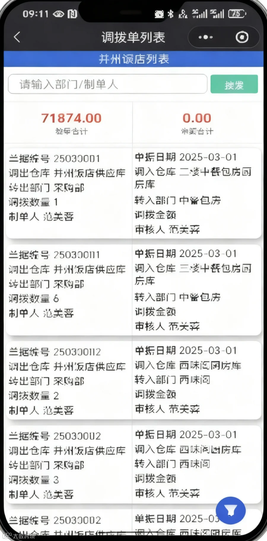 调拨
