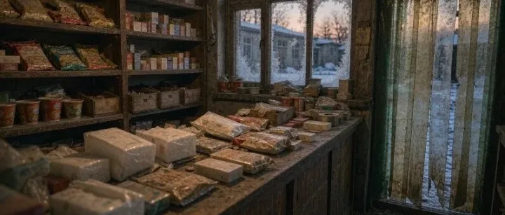 东北小卖部的过期卫生巾：一片干涸背胶里的行业失守