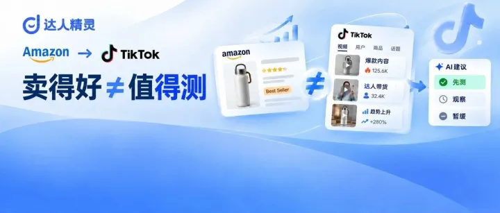亚马逊卖得好，TikTok就值得测？用AI验证ASIN站外机会