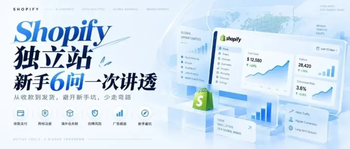 Shopify独立站 新手6问一次讲透