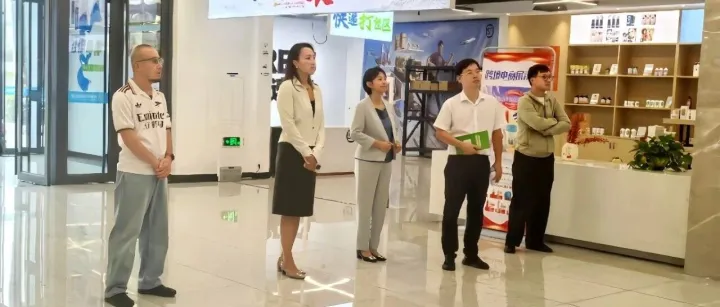 媒体赋能电商｜江苏卫视相关领导莅临青海省电商总部参观交流