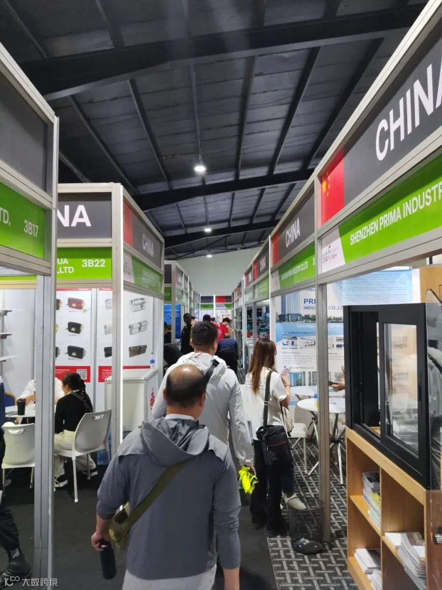 中国展商现场图