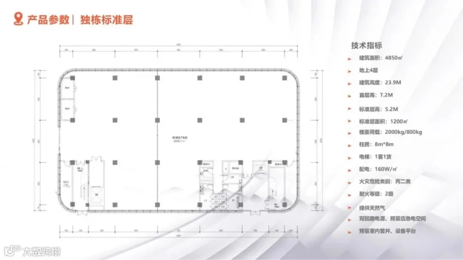 园区独栋厂房实景