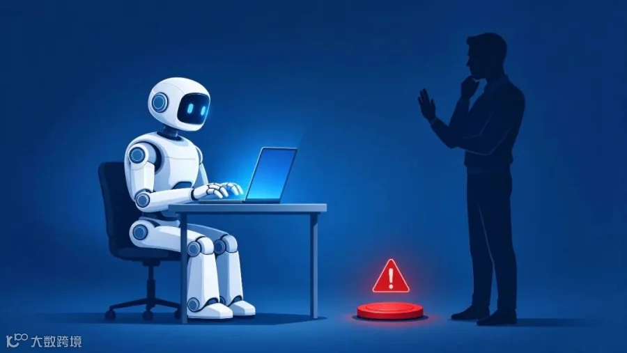 测试中暴露的登录失效、数据暴露与人工接管提醒我们：AI 需要可见的刹车与监督