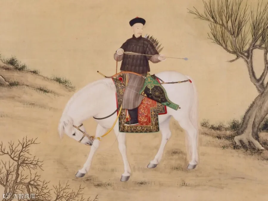 弘曆挾矢圖