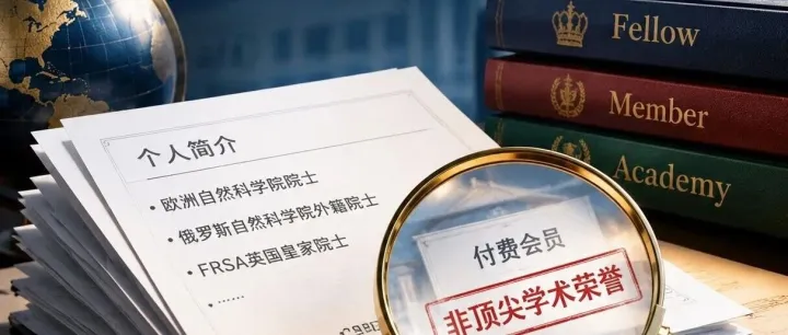 “洋院士”乱象：头衔包装背后的虚火与根源