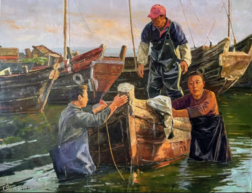 油画《归来》董小锋家属副本.png