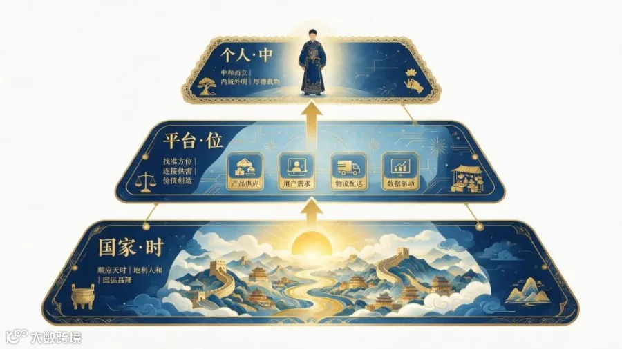 三层势对应周易的时位中