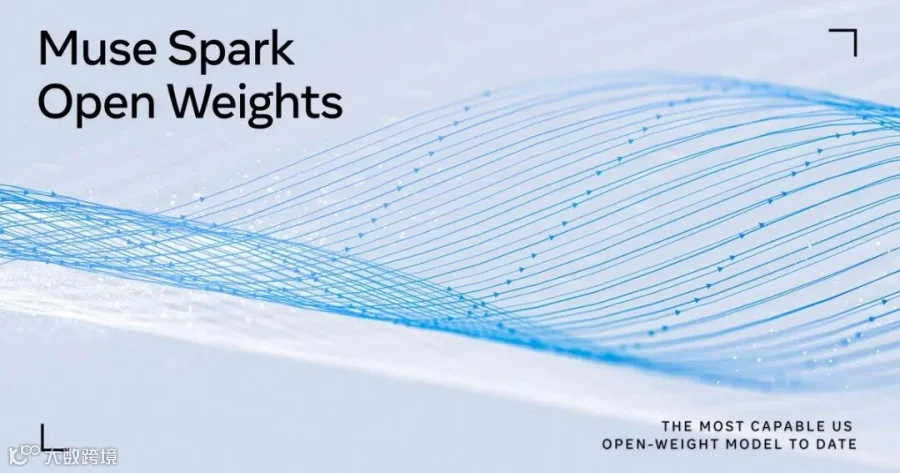 Muse Spark Open 权重发布图｜Meta