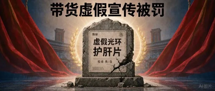 刚刚 头部主播带货优思益被罚