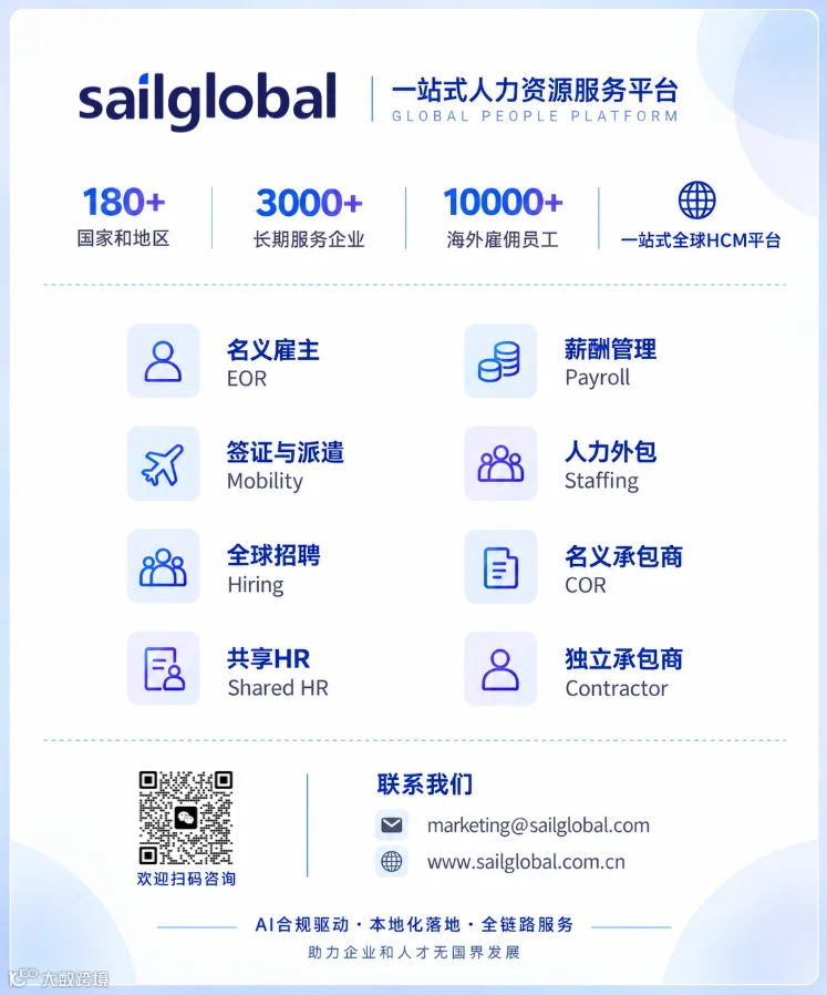 关于sailglobal：全球人力资源服务平台、业务覆盖与联系方式