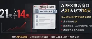 垃圾箱里的致命邮件！APEX期限缩短7天，大批卖家链接无故阵亡