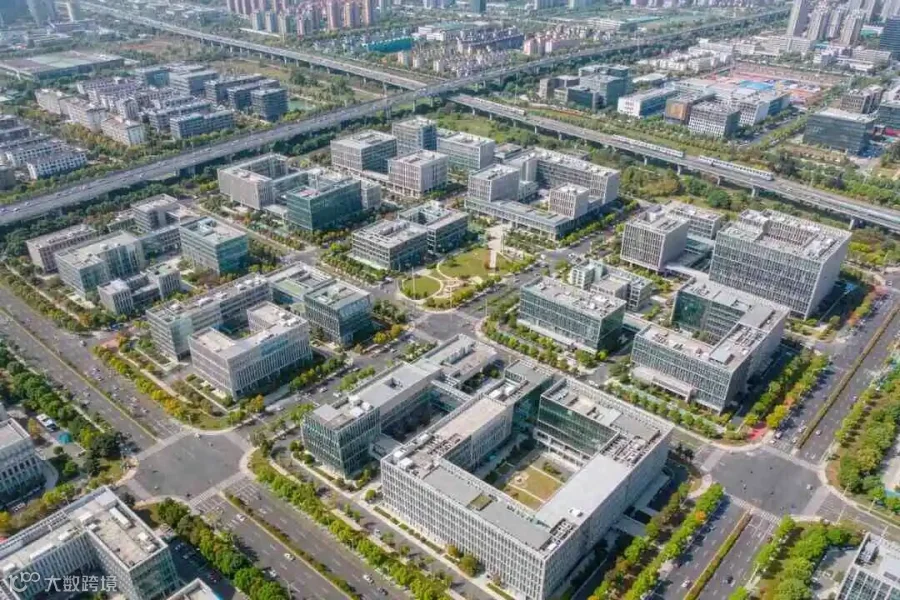 张江科学城园区航拍