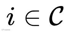 i \in \mathcal{C}