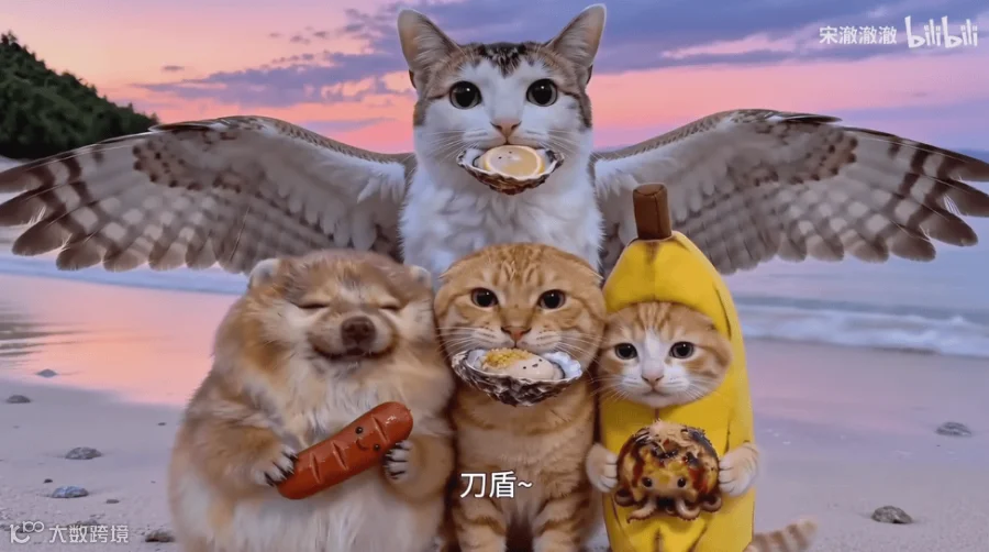 赶海剧情里的荷包蛋八爪鱼等奇幻画面