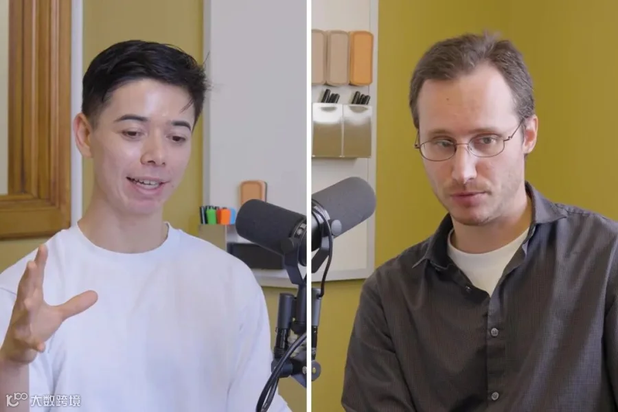 左：Ryan，右：Sergey