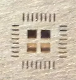 Figure 4: QFN Solder Stencil