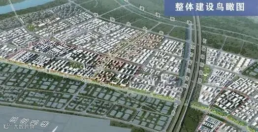园区整体建设鸟瞰图