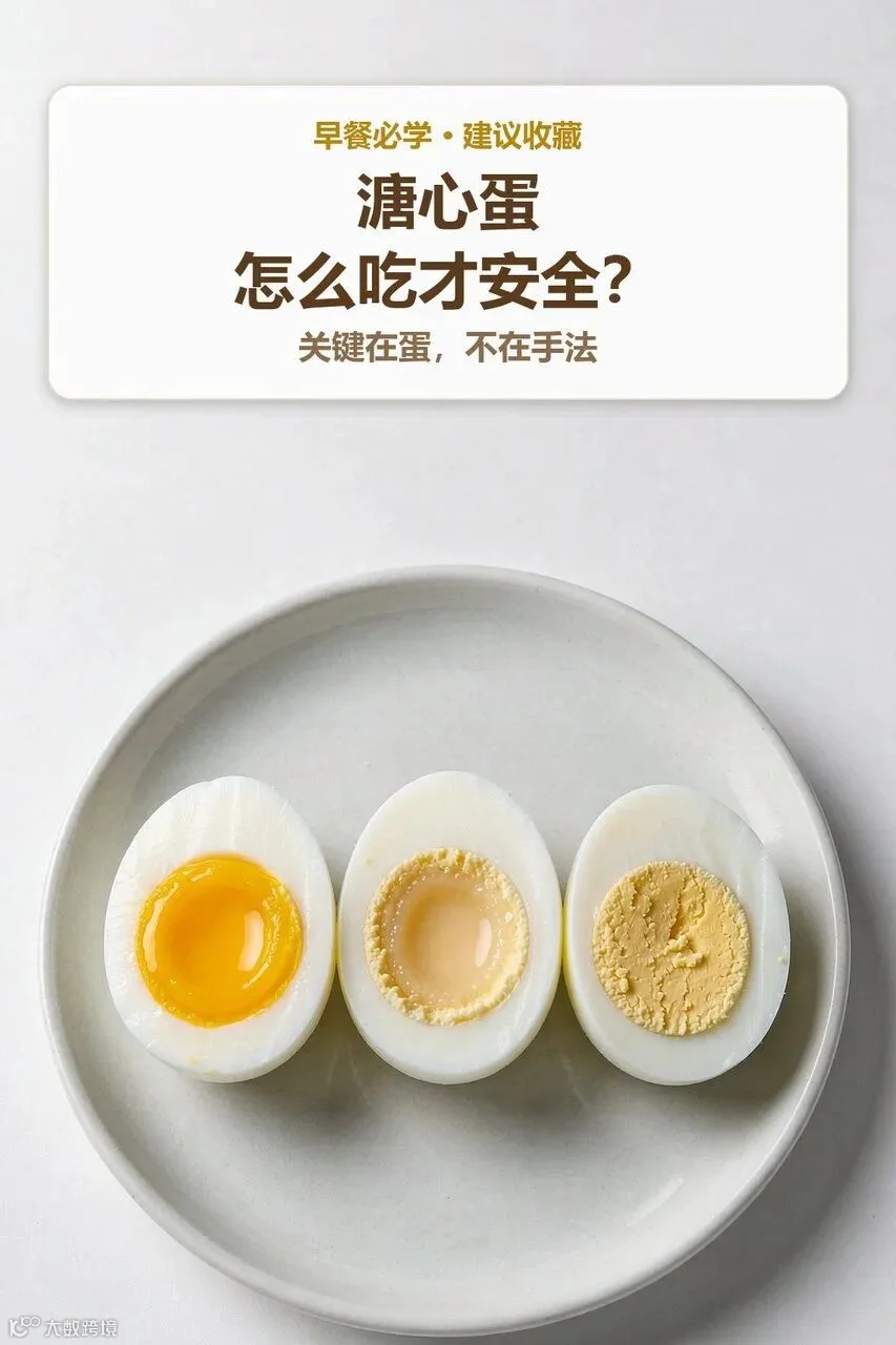 溏心蛋怎么做才安全？可生食蛋才行