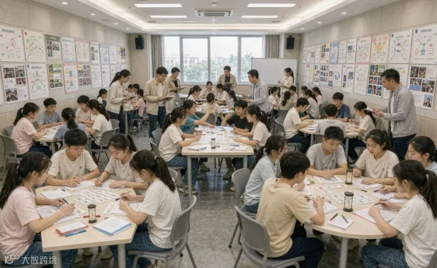 环球青少年记忆训练营集训现场