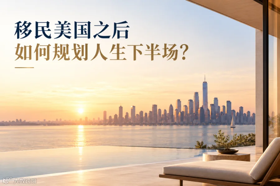 Generated image: 移民美国后的理想生活规划