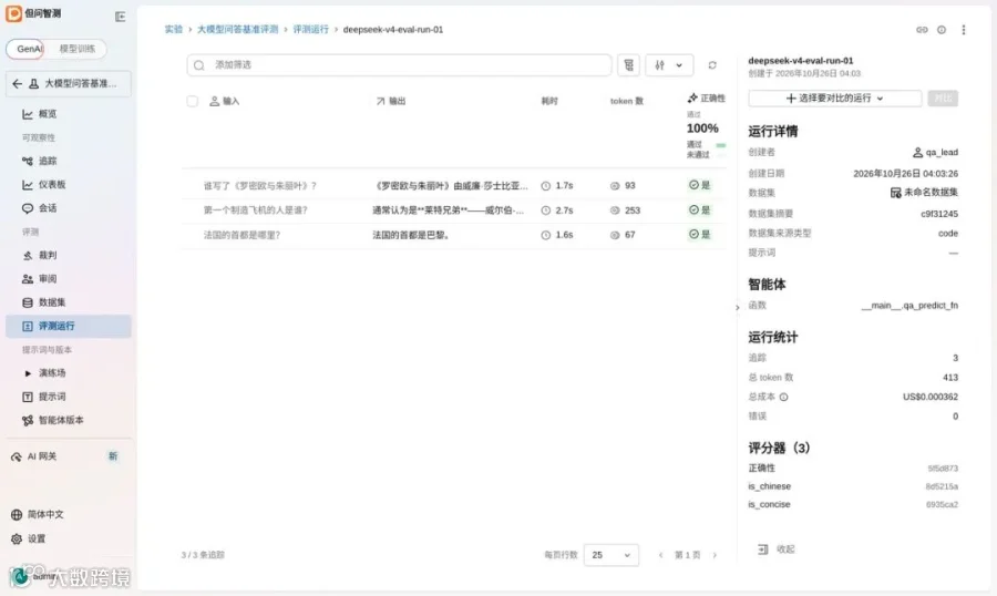 自动化评测与多维打分