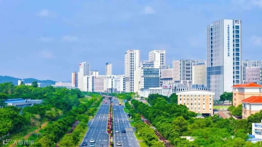 珠海高新区城区景色