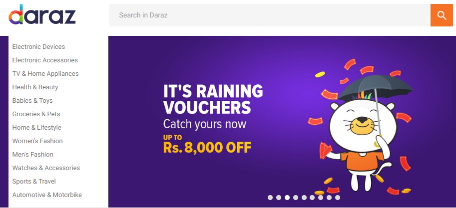 Daraz——南亚电商平台