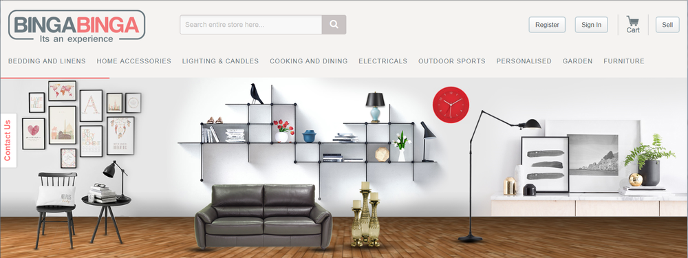 BingaBinga：面向英国以及欧洲中高端人群的购物平台