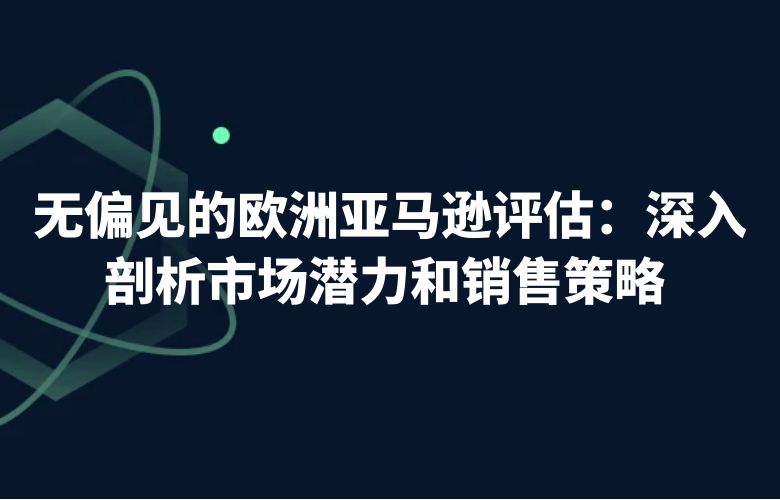 无偏见的欧洲亚马逊评估：深入剖析市场潜力和销售策略 