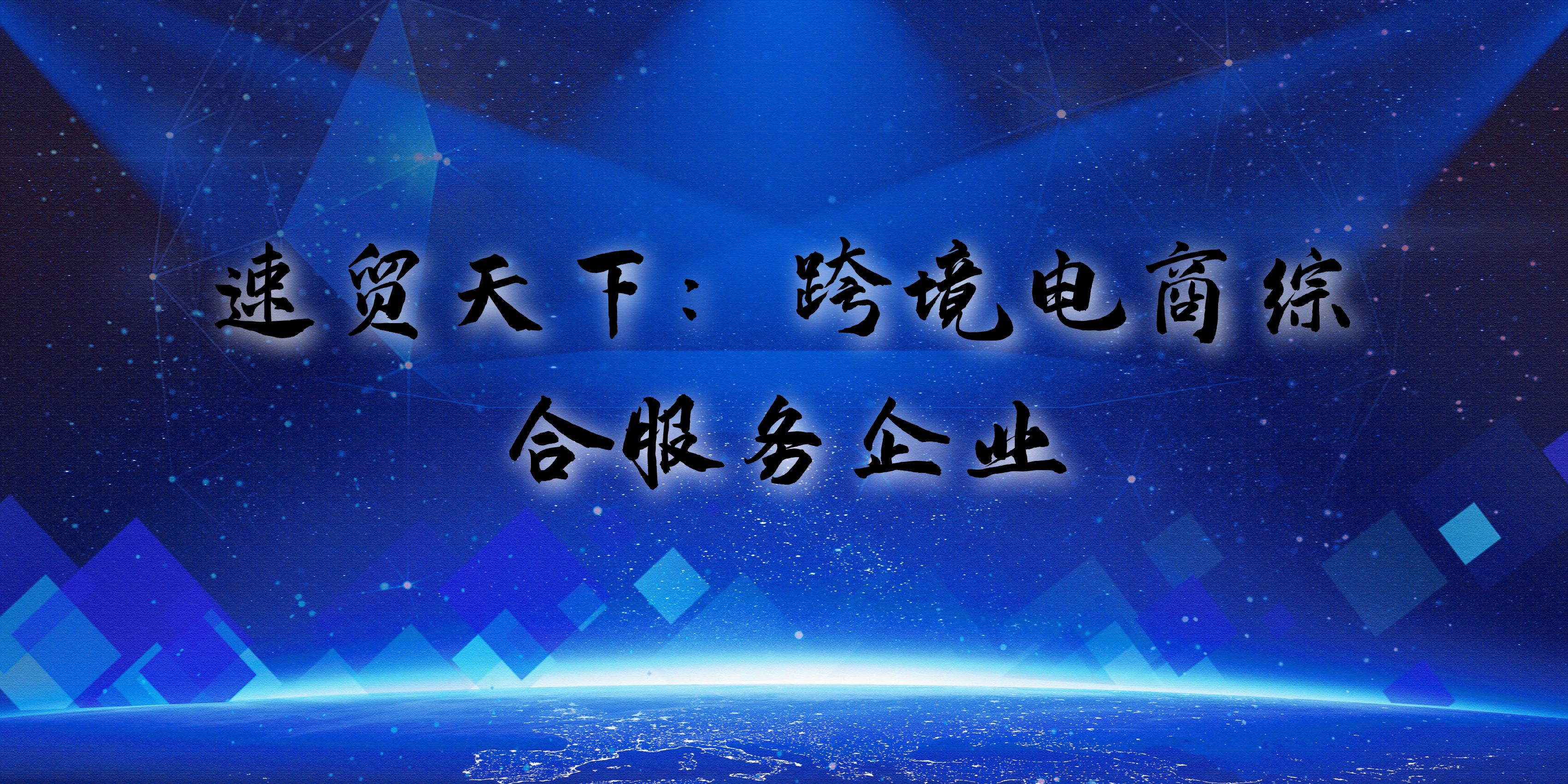 速贸天下：跨境电商综合服务企业