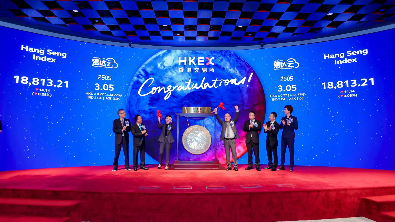 易达云上市仪式精彩瞬间