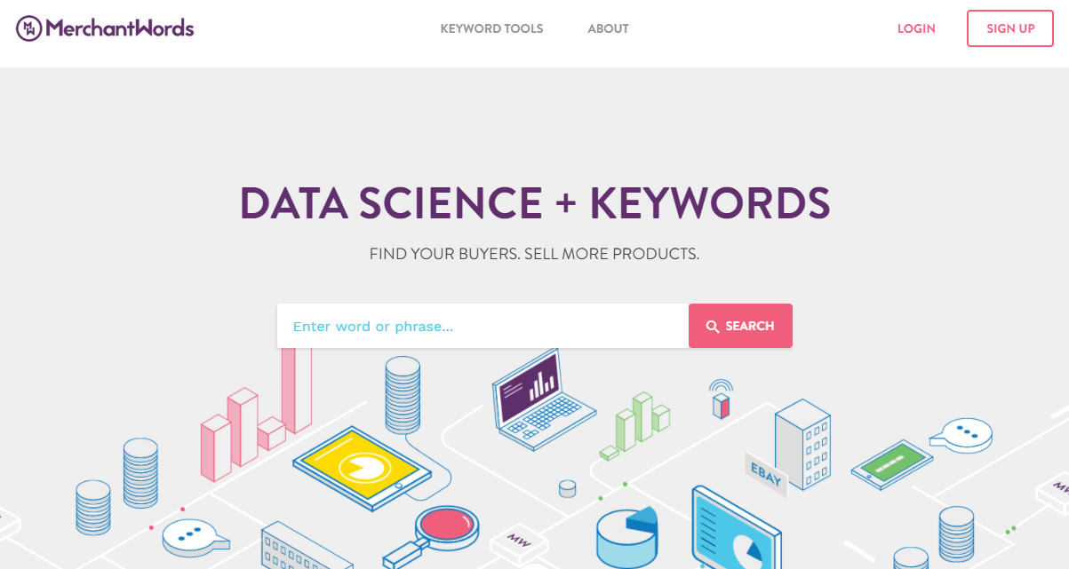 Merchantwords——最大的亚马逊买家关键词数据库