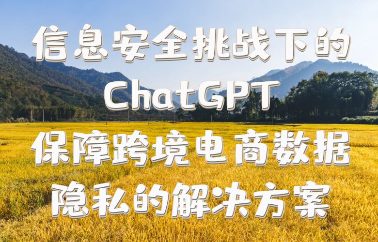 信息安全挑战下的ChatGPT:保障跨境电商数据隐私的解决方案