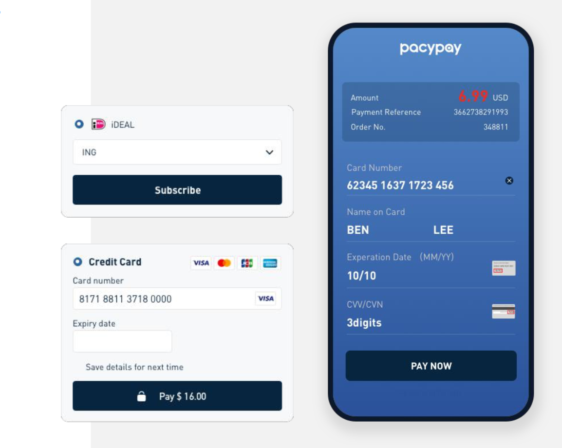 PacyPay:支付如此简单