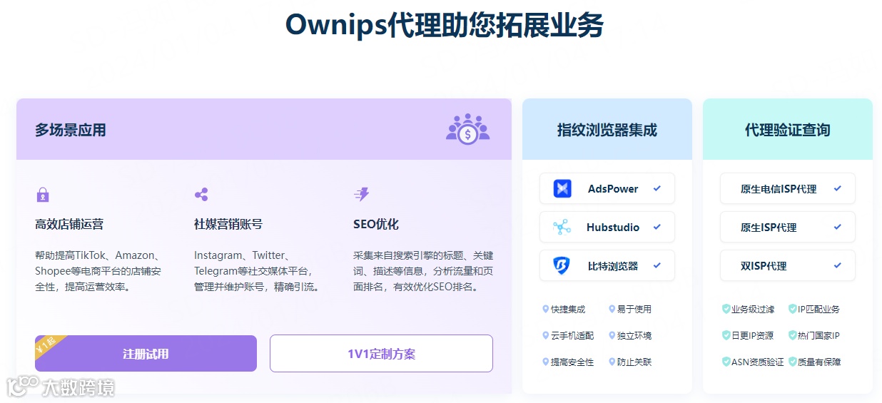 Ownips静态IP代理