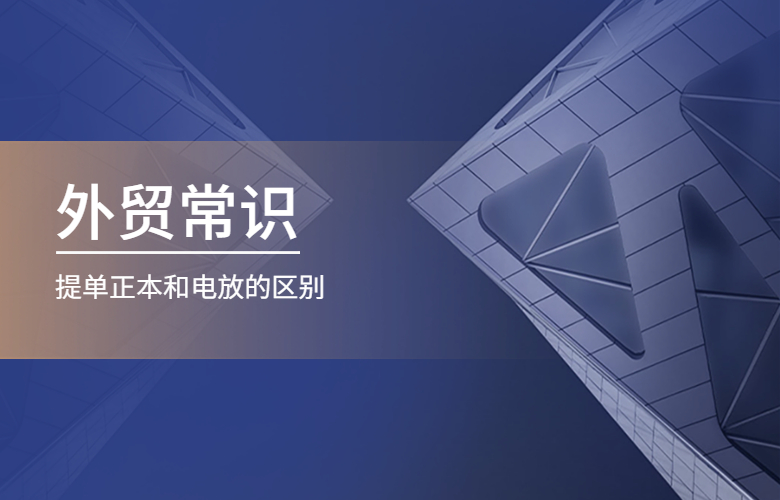 外贸常识 | 提单正本和电放提单的区别是什么_大数跨境|跨境从业者专属的媒体平台