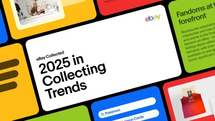 eBay揭示了定义2025年的收藏品