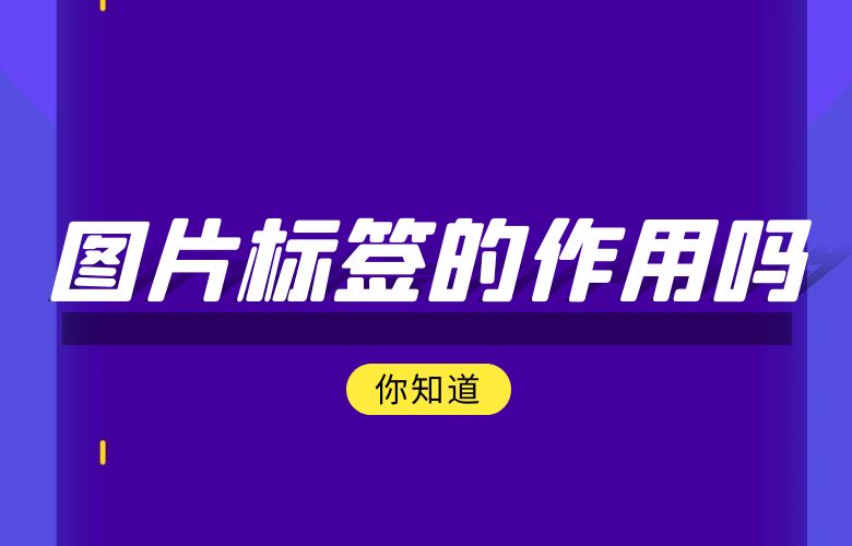 你知道图片标签的作用吗？