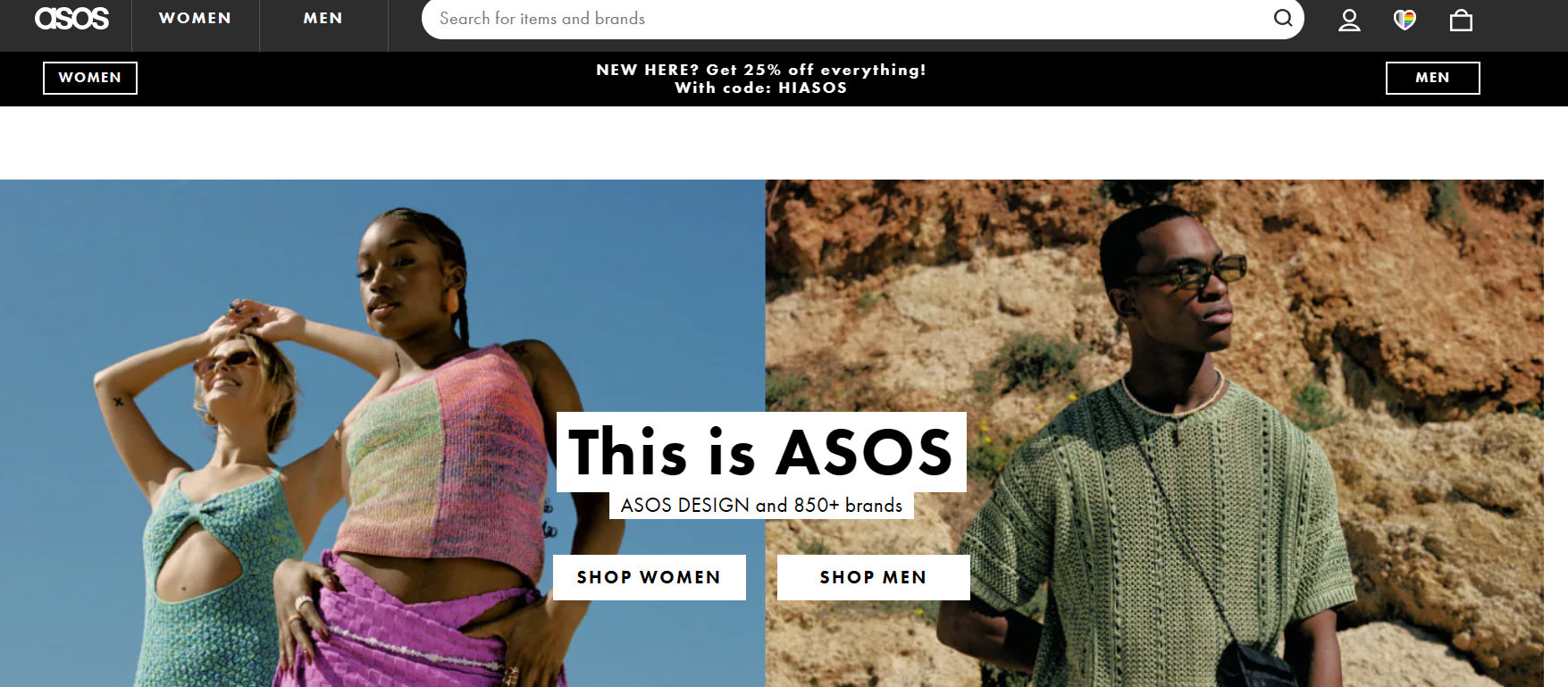 ASOS英国服装品牌