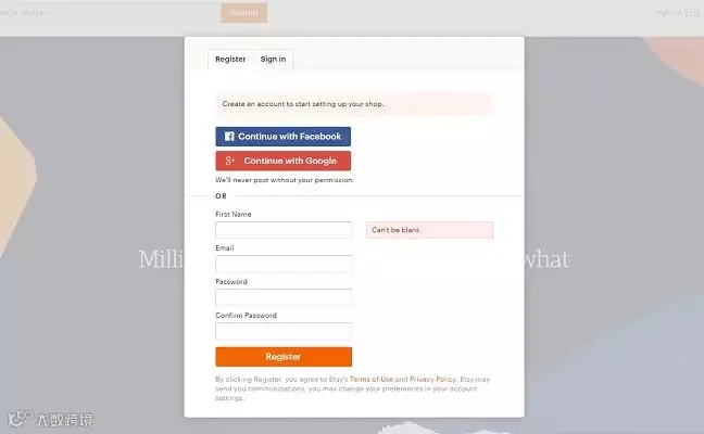 Etsy开设店铺流程