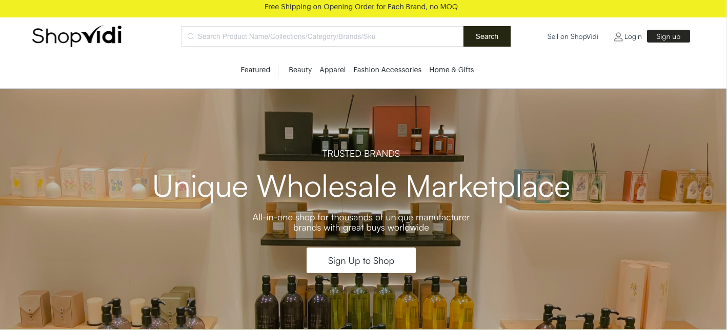 shopvidi——一家批发平台