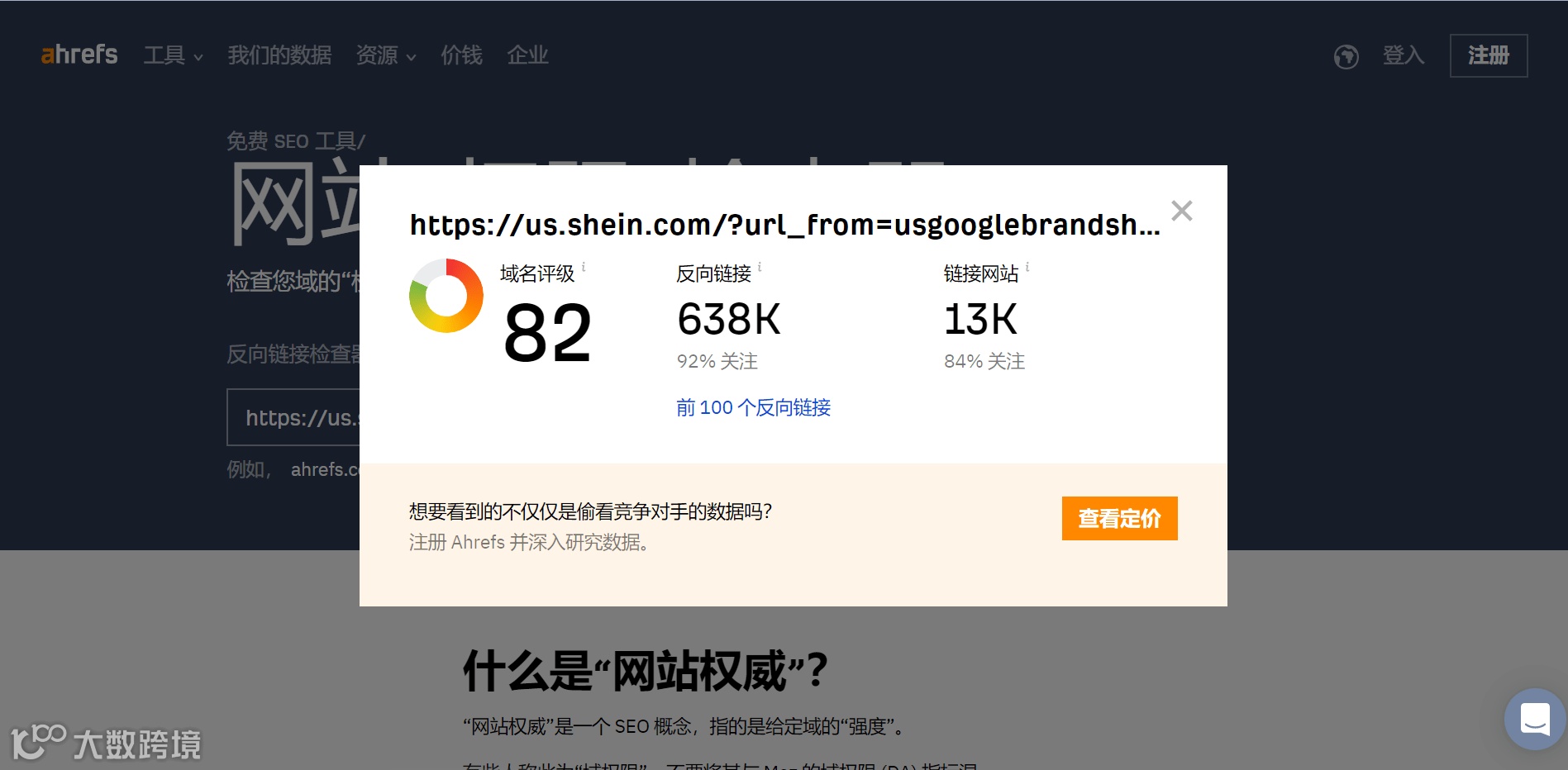 Website Authority Checker