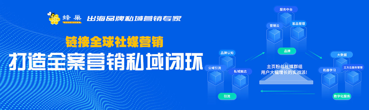 蜂巢SCRM:首家服务中国品牌出海的私域SCRM