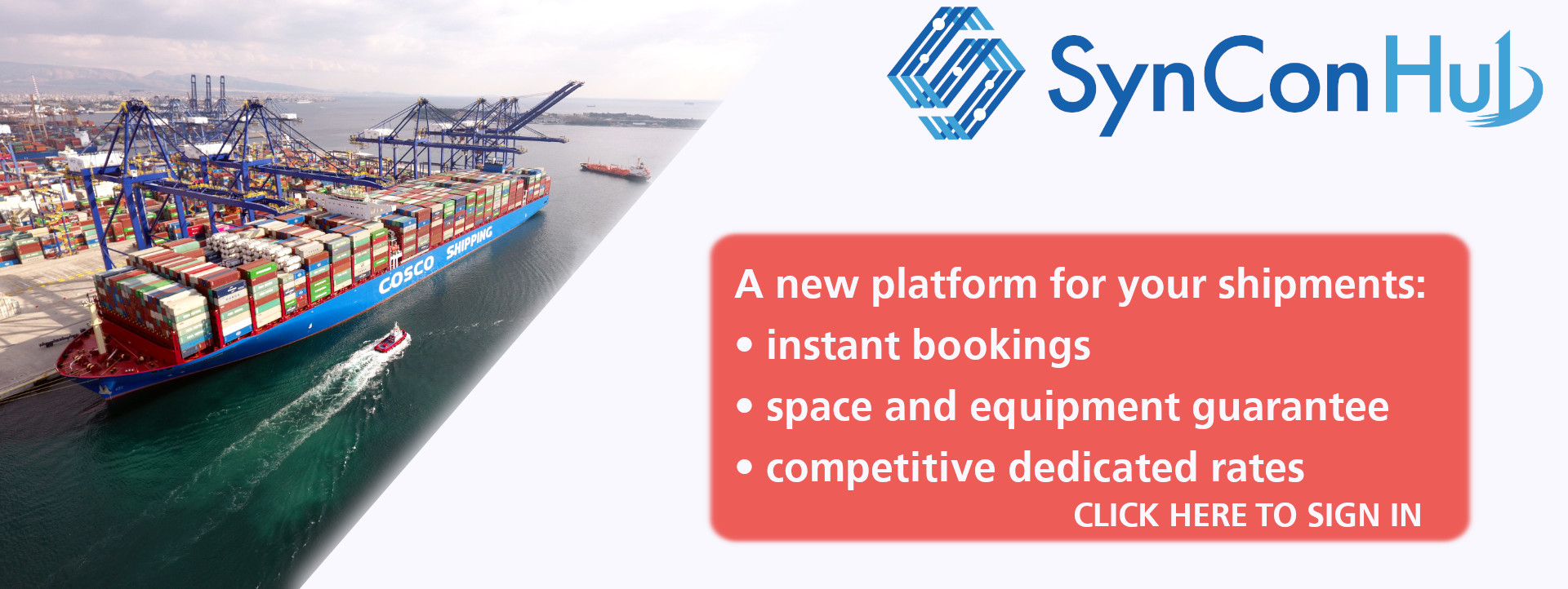 Syncon Hub：轻松一键、货达全球