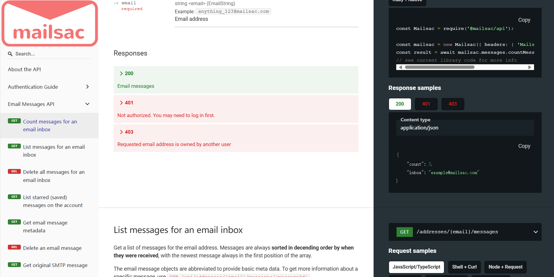 Mailsac - M123跨境工具导航