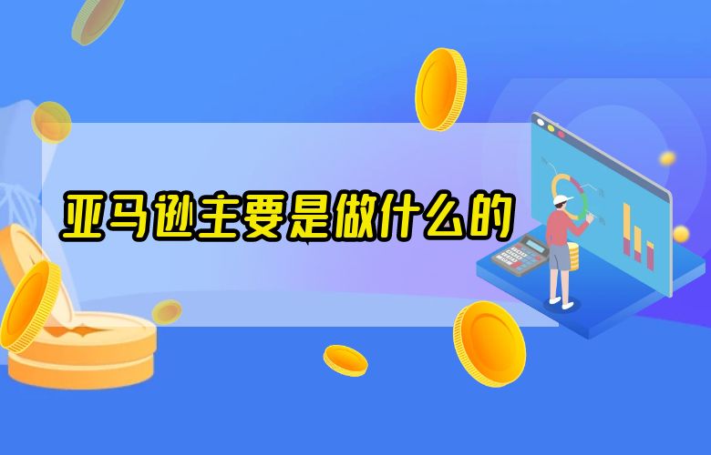 亚马逊主要是做什么的